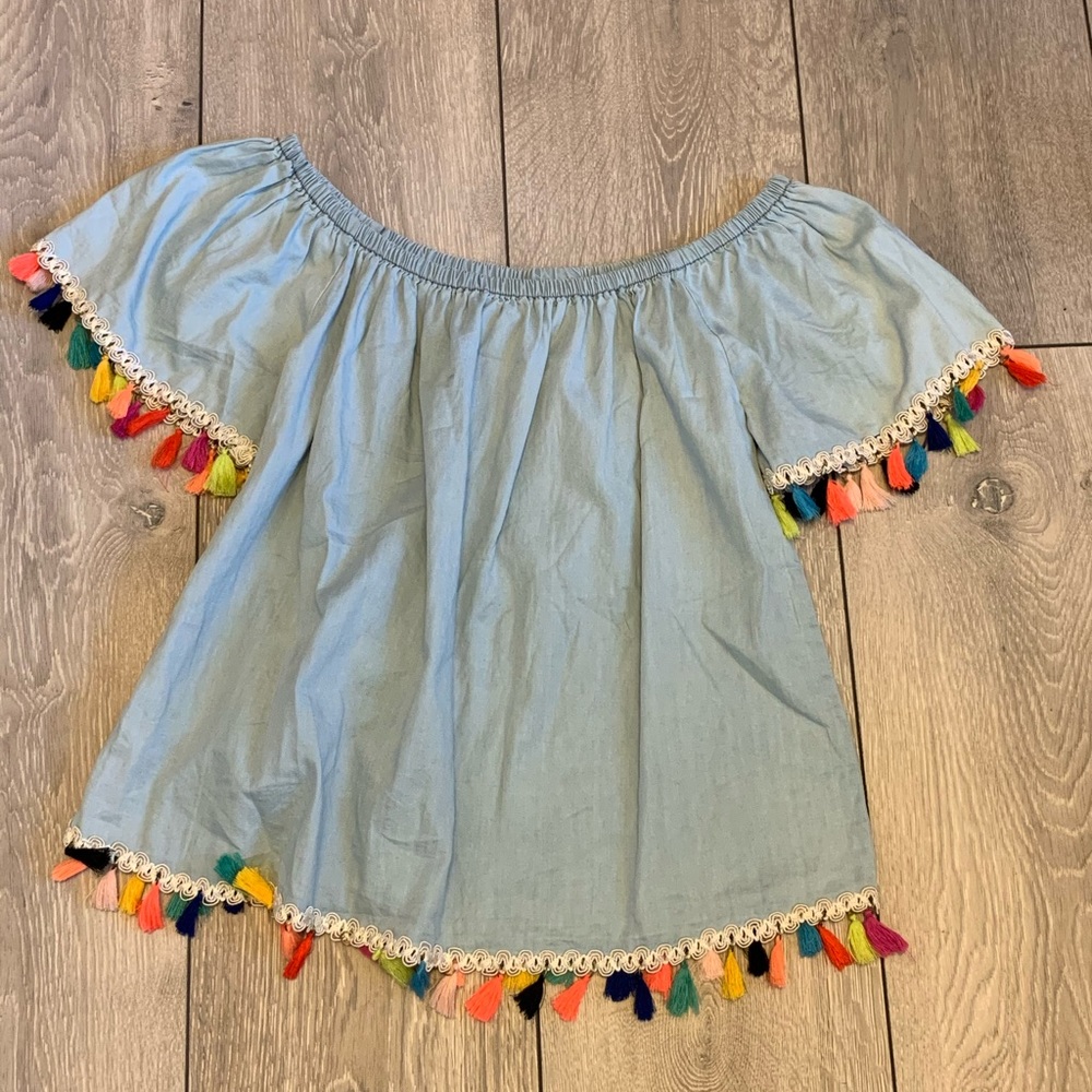 festive Off the shoulder top